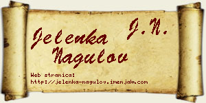 Jelenka Nagulov vizit kartica